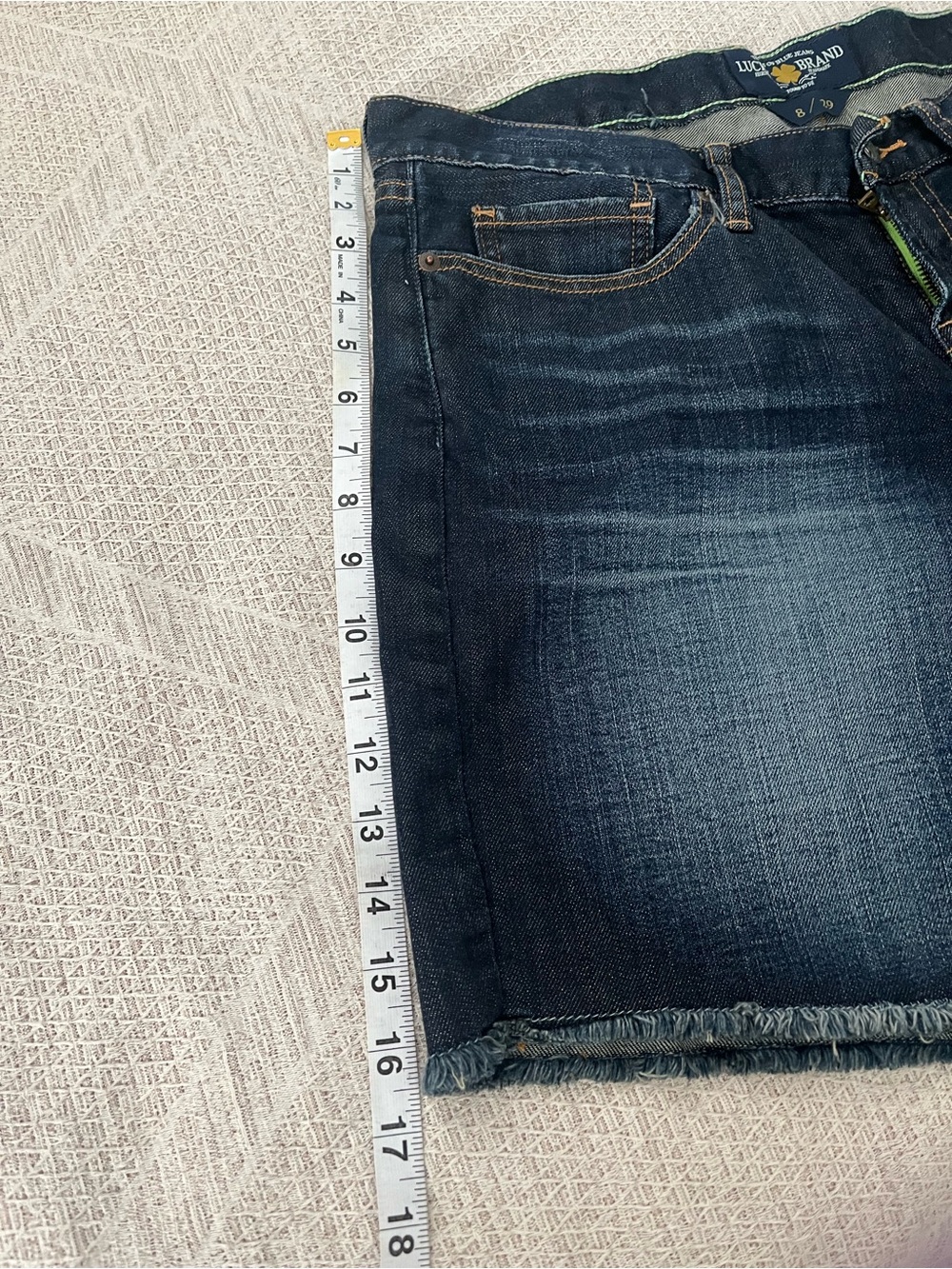 NWOT Lucky Brand Abbey Shorts in Denim - Picture 6 of 7